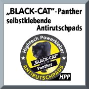 Anti-Rutsch-Matte Black-Cat Panther