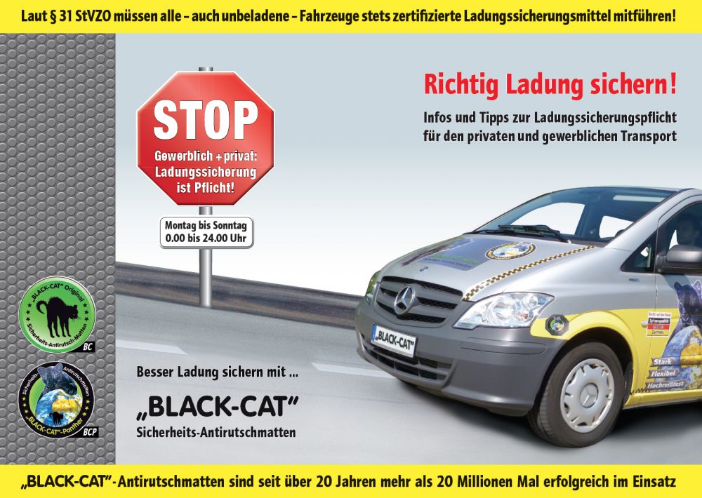 Black-Cat Panther Sicherheits-Antirutschmatten