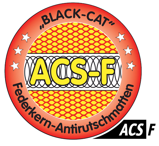 Black-Cat ACS-F Federkern-Antirutschmatten