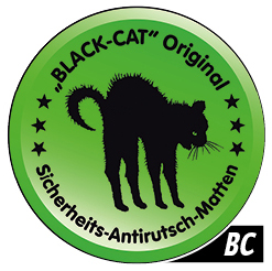 Black-Cat Original Sicherheits-Antirutsch-Matten