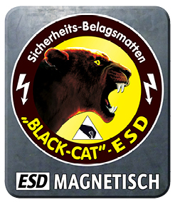 Black-Cat ESD magnetische Auflagen