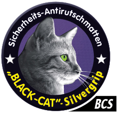 Black-Cat Silvergrip Sicherheits-Antirutsch-Matten