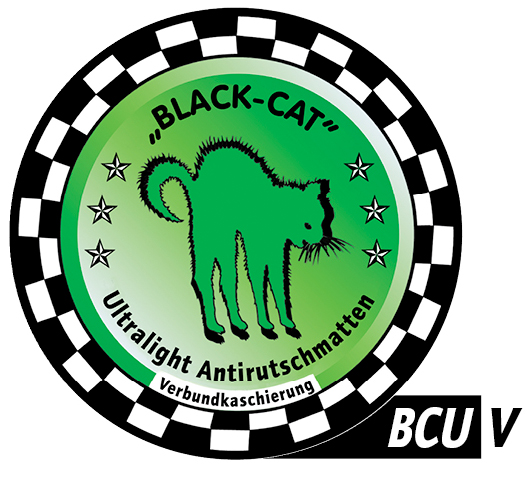 Black-Cat Ultralight Antirutschmatten Verbundkaschierung
